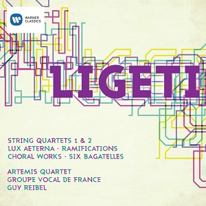 Ligeti Lux Aeterna, oeuvres vocales Groupe Vocal de France, Direction Guy Reibel, (Enregistré en présence du compositeur)